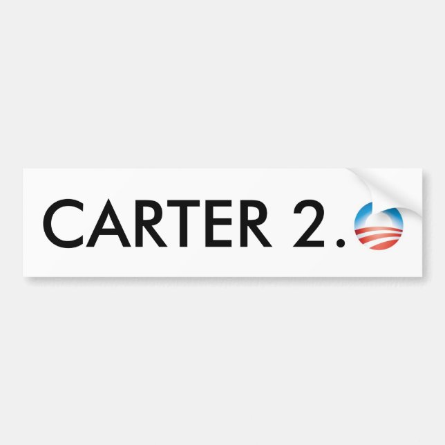 Carter 2.0 bumper sticker (Front)