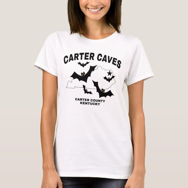Carter Caves Kentucky T-Shirt (Front)