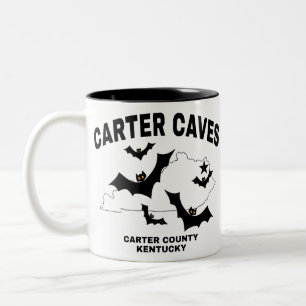 Carter Caves Kentucky Two-Tone Coffee Mug