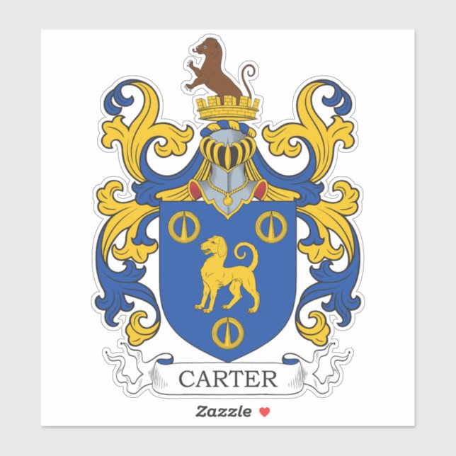 Carter Family Crest (Sheet)