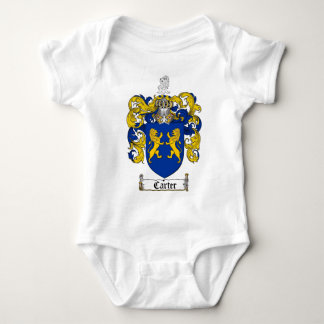 CARTER FAMILY CREST - CARTER COAT OF ARMS BABY BODYSUIT