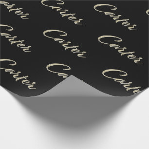 Carter First Name Name of fine gift paper