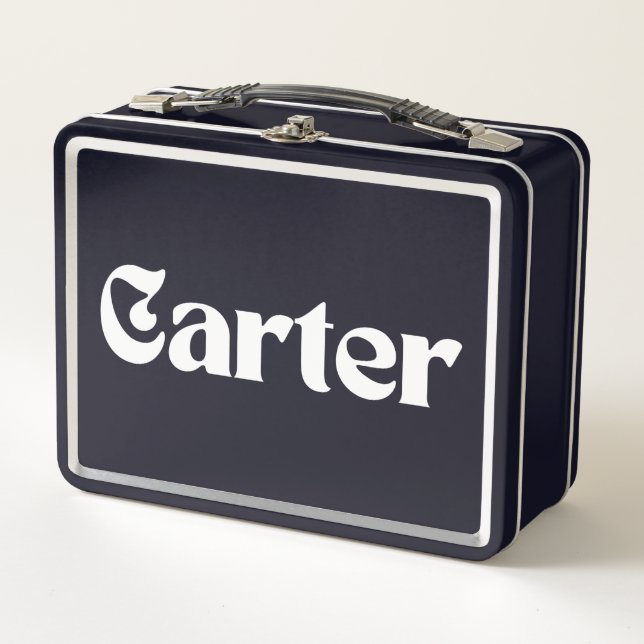 Carter Metal Lunch Box (Front)