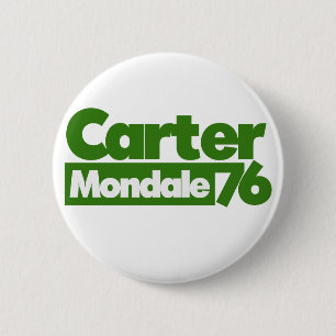 Carter Mondale 1976 Retro Politics 6 Cm Round Badge