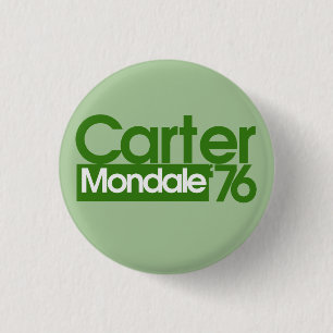 Carter Mondale Retro Politics 3 Cm Round Badge