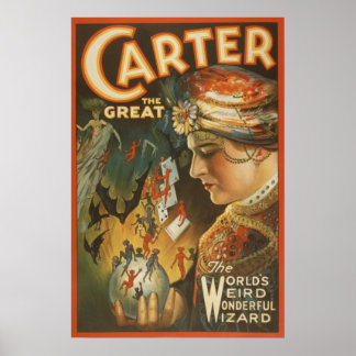 Carter the Great - The World's Weird Wizard Poster