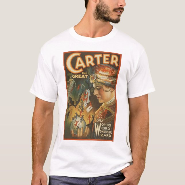 Carter the Great - The World's Weird Wizard T-Shirt (Front)