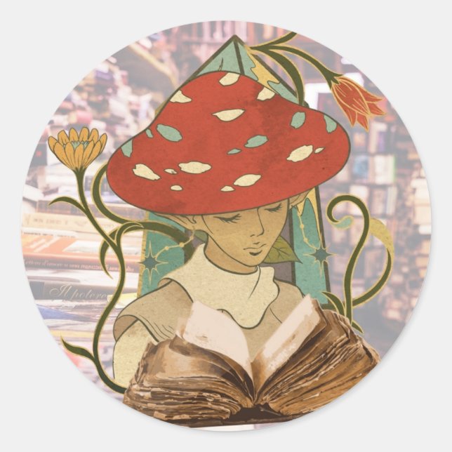 Carterhaugh Summer Reading Challenge I'm Joining Classic Round Sticker (Front)