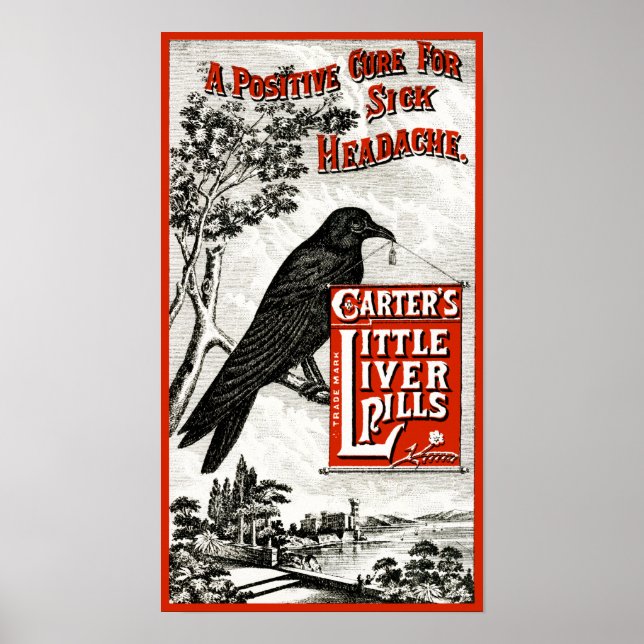 Carter's Little Liver Pills Ad Poster (Front)