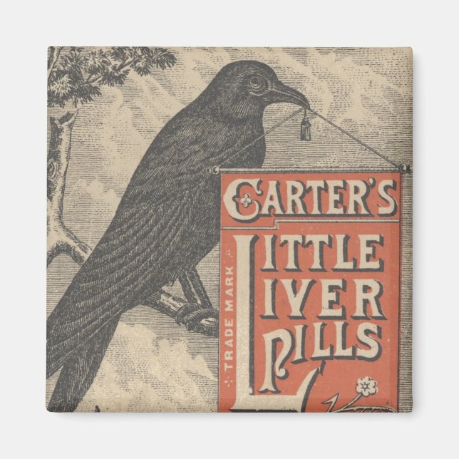 Carter's Little Liver Pills Ephemera Magnet (Front)