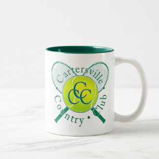 Cartersville Country Club Tennis Mug