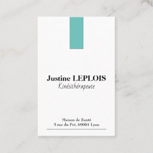 Cartes de visite Standard : 8,5 cm x 5,5 cm Business Card