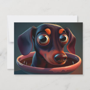 Cartes Postales Puppy Divers Postcard