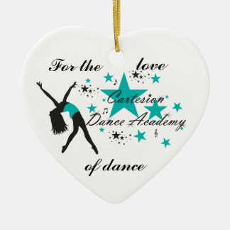 Cartesion Dance Heart Ornament