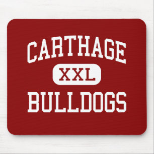 Carthage - Bulldogs - High School - Carthage Texas Mouse Mat
