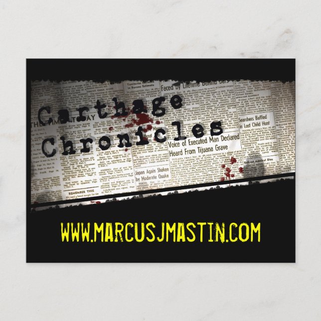 Carthage Chronicles Postcard (Front)