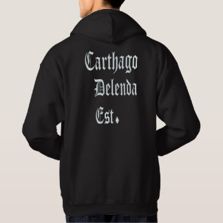 Carthago Delenda Est SPQR Rome Hoodie