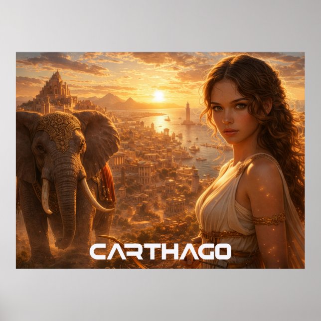CARTHAGO - TUNIS POSTER (Front)