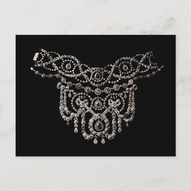 Cartierr Jewellery Necklace ~ Postcard (Front)