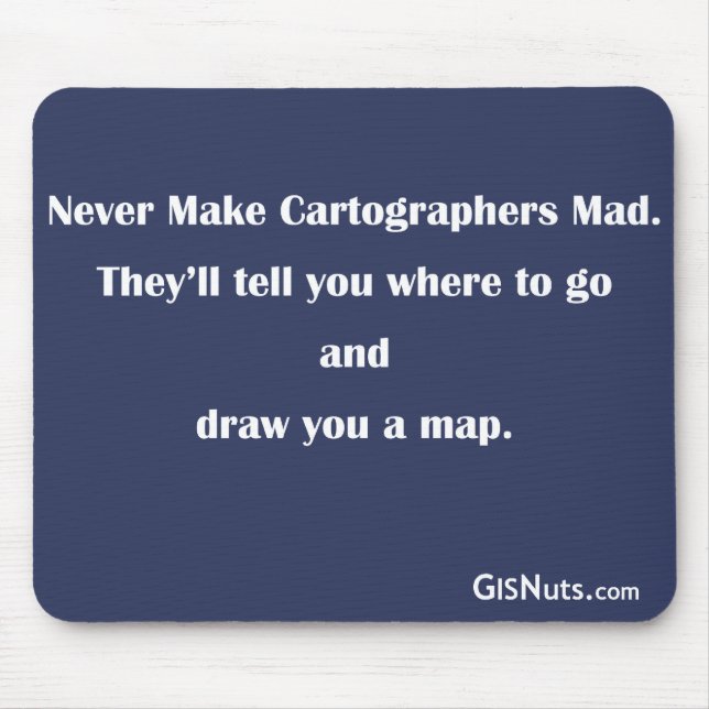 Cartographers Mad Mousepad (Front)