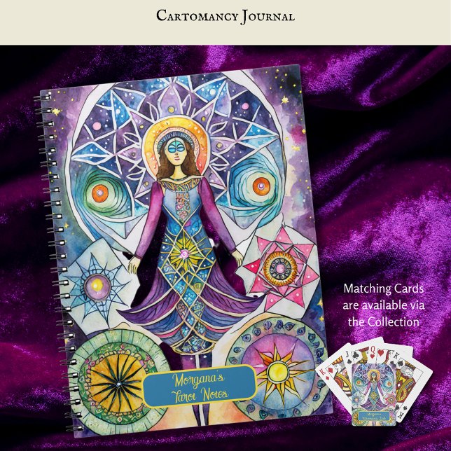 Cartomancy and Tarot Card Readings Interpretations Notebook (Creator Uploaded)
