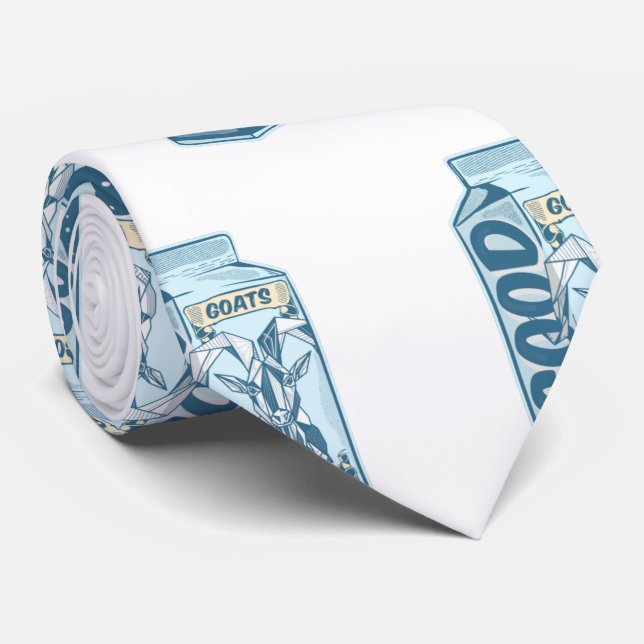 Carton of goat milk tie (Rolled)