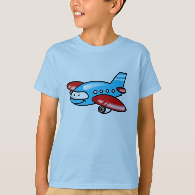 cartoon aeroplane T-Shirt (Front)