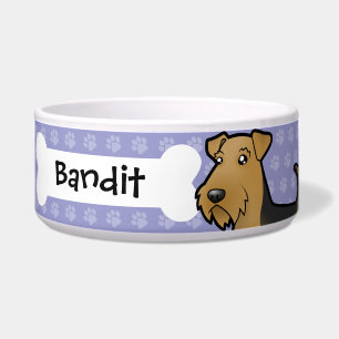 Cartoon Airedale Terrier / Welsh Terrier