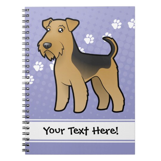 Airedale Notepad /& Pencil Gift Set