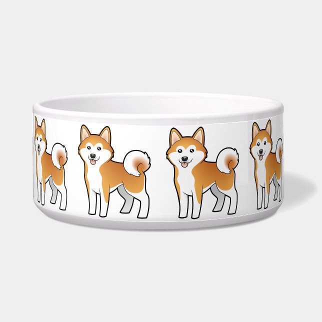 Cartoon Akita Inu / Shiba Inu (Front)