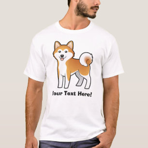 Cartoon Akita Inu / Shiba Inu T-Shirt