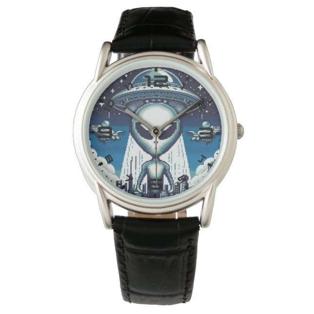 Cartoon Alien Watch (Front)