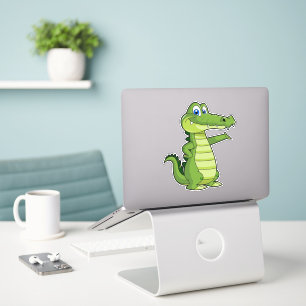 Cartoon Alligator Background