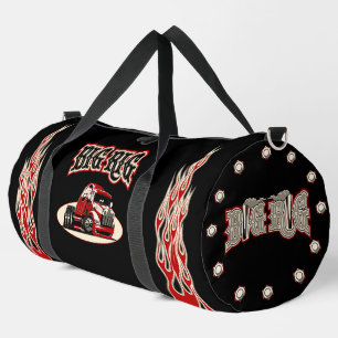Cartoon american truck "Big Rig" Duffle Bag