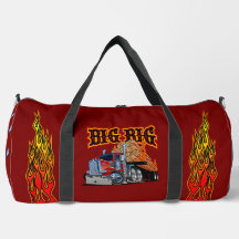 Cartoon american truck "Big Rig"