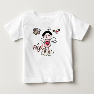 Cartoon Angel Girly Baby Tutu Bodysuit