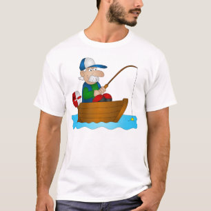 Cartoon angler T-Shirt