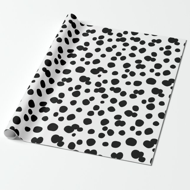 Cartoon Animal Texture Wrapping Paper (Unrolled)