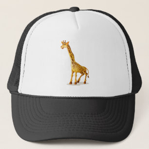 cartoon animal trucker hat