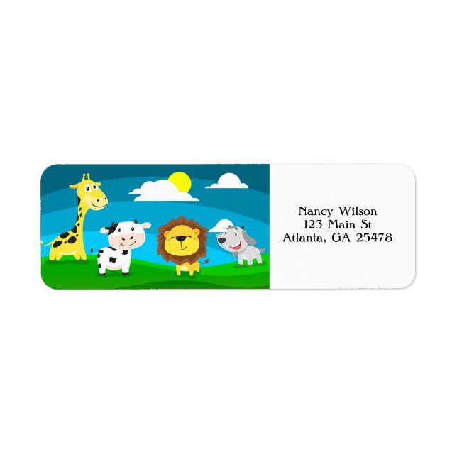 Cartoon animals (Front)