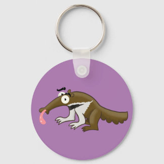 Cartoon Anteater Key Ring