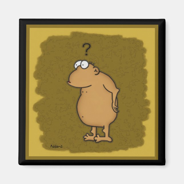 Cartoon Ape Magnet (Front)