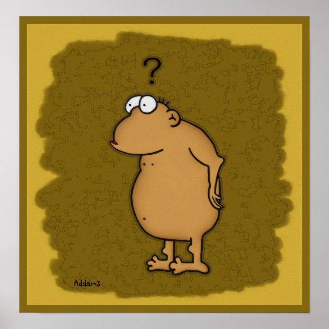 Cartoon Ape Poster (Front)