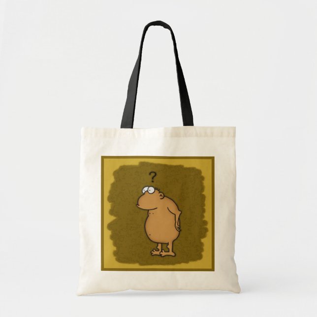 Cartoon Ape Tote Bag (Front)