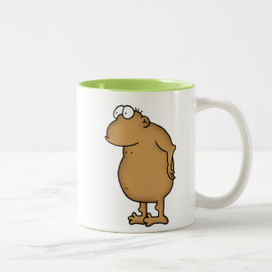 Cartoon Ape Two-Tone Coffee Mug