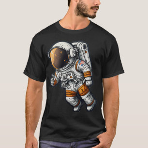 Cartoon Astronaut T-Shirt