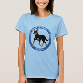 Cartoon Australian Kelpie Trotting 2 T-Shirt