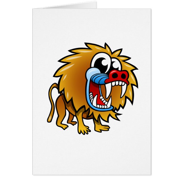 Cartoon Baboon (Front)