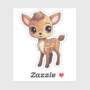 Cartoon baby deer