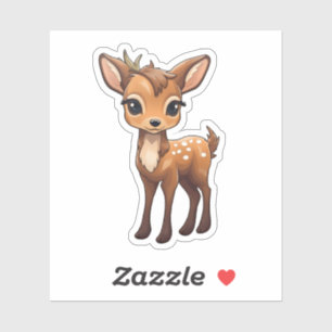 Cartoon baby deer